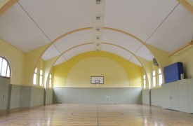 Spanndecke Turnhalle Auerbach