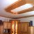 Wohnzimmer mit Holzprofil